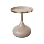Enameled Metal Tray Table
