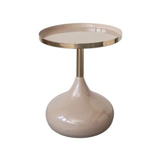 Enameled Metal Tray Table