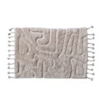 Hand-Woven Wool & Cotton Tufted Rug