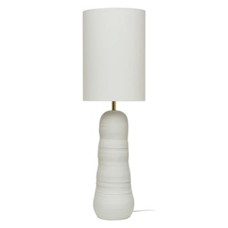 Serena Oversize Stoneware Floor/Table Lamps