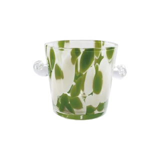 Ice Bucket Glass wtih Handles