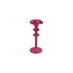 Hot Pink Cast Iron Taper Holder