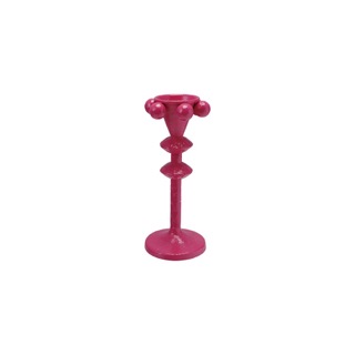 Hot Pink Cast Iron Taper Holder