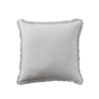 Clara 20" Square Stonewashed Linen Pillow