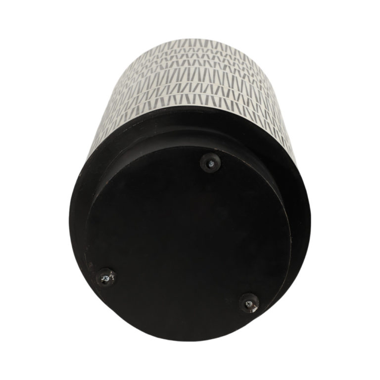 GOBIEL BLACK & WHITE COLUMN/ACCENT TABLE - Image 3