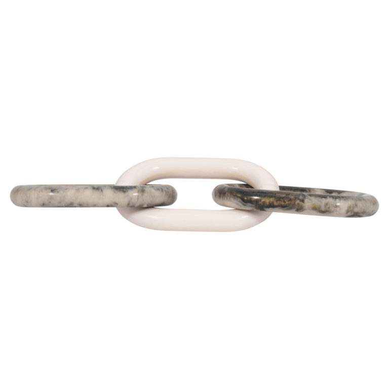 DESTA GREY RESIN LINK CHAIN - Image 3