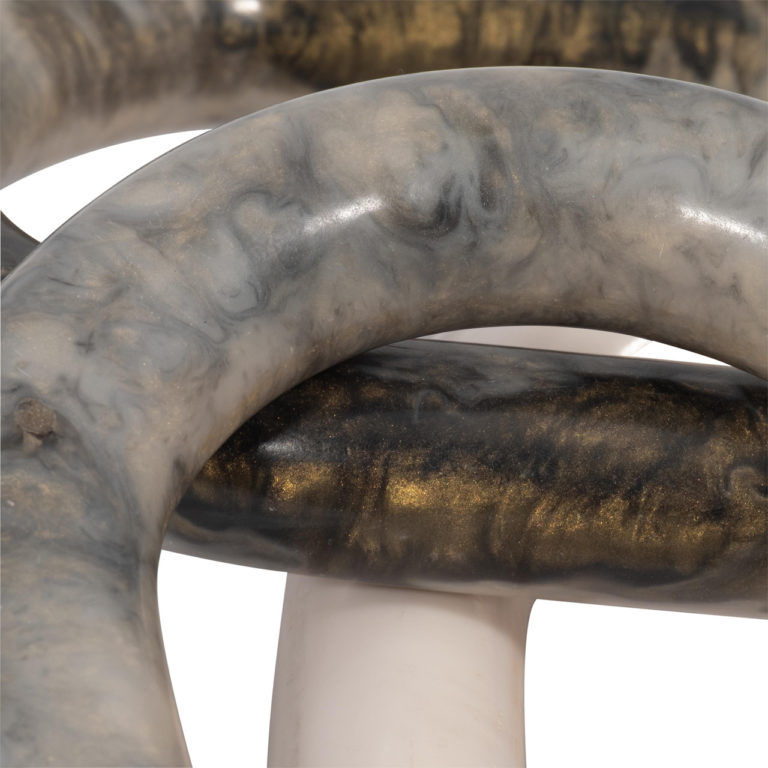 DESTA GREY RESIN LINK CHAIN - Image 4