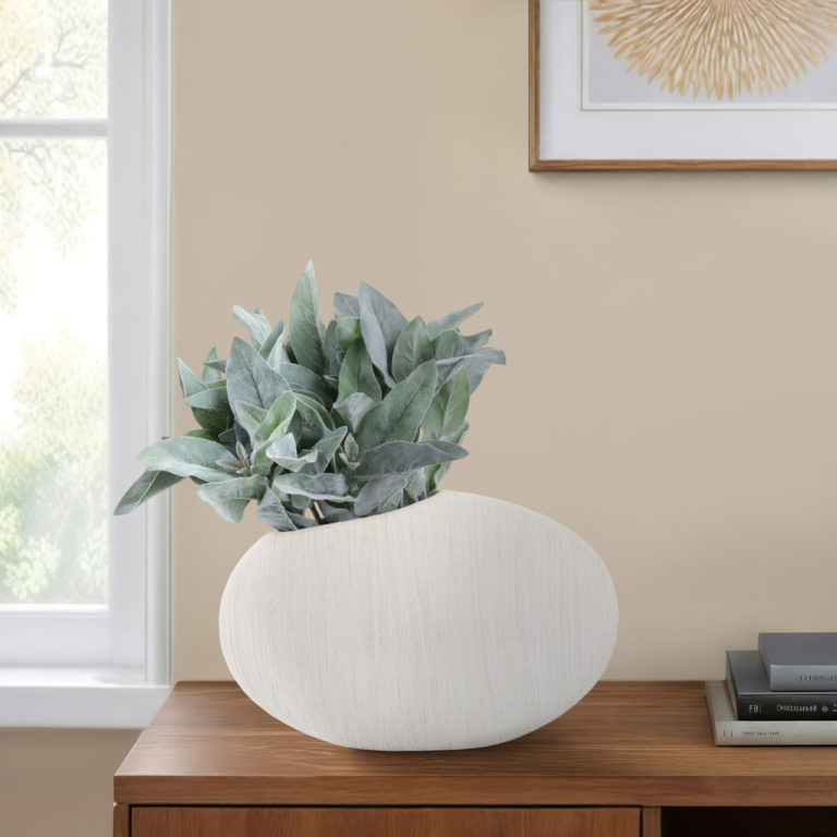 CASCAIS SMALL VASE WHITE - Image 5