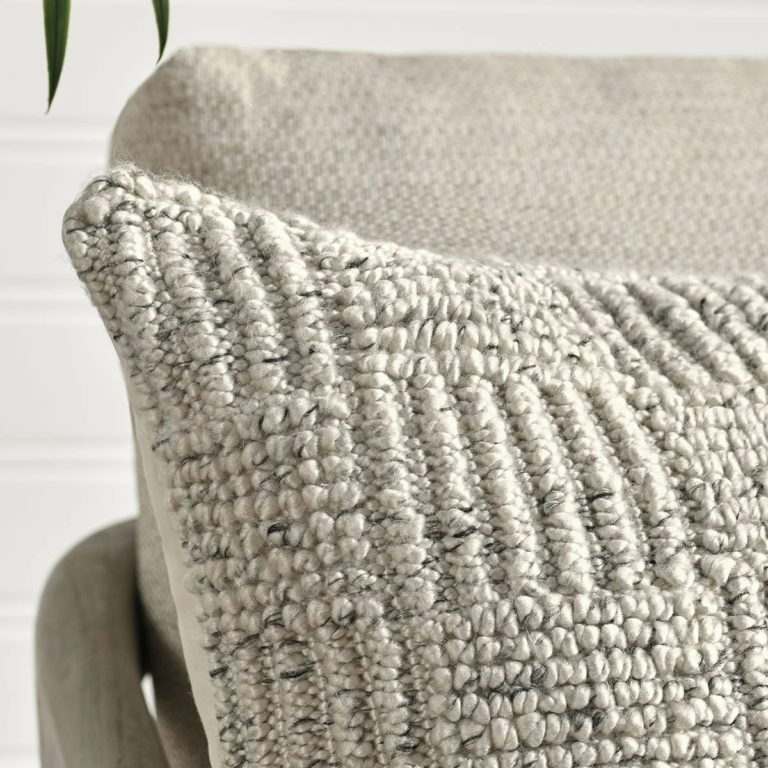 Performance Vico Ivory Square Pillow - Image 5