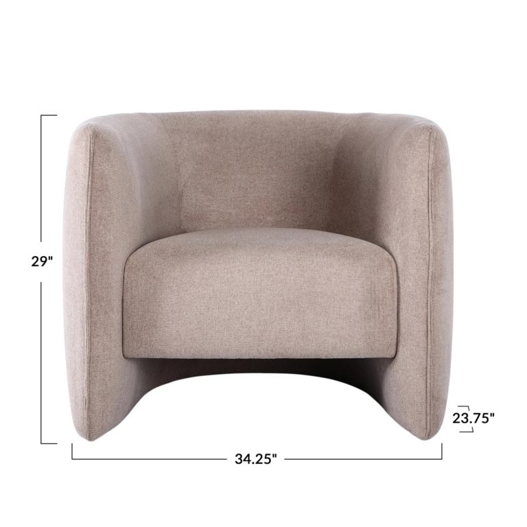 Mia Fabric Upholstered Chair - Image 2