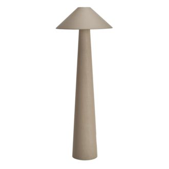 Leah Linen Floor Lamp