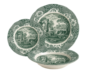 Heritage Green Italian Place Setting
