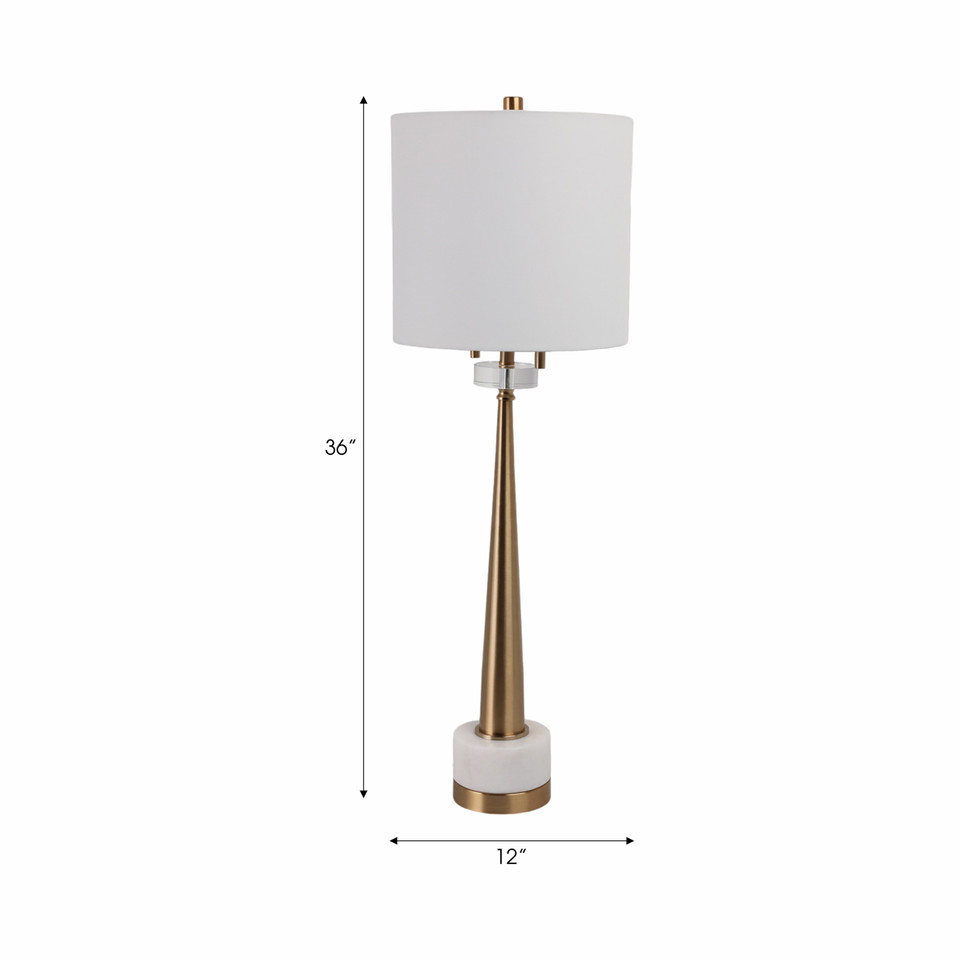 Genoa Gold Table Lamp - Image 3