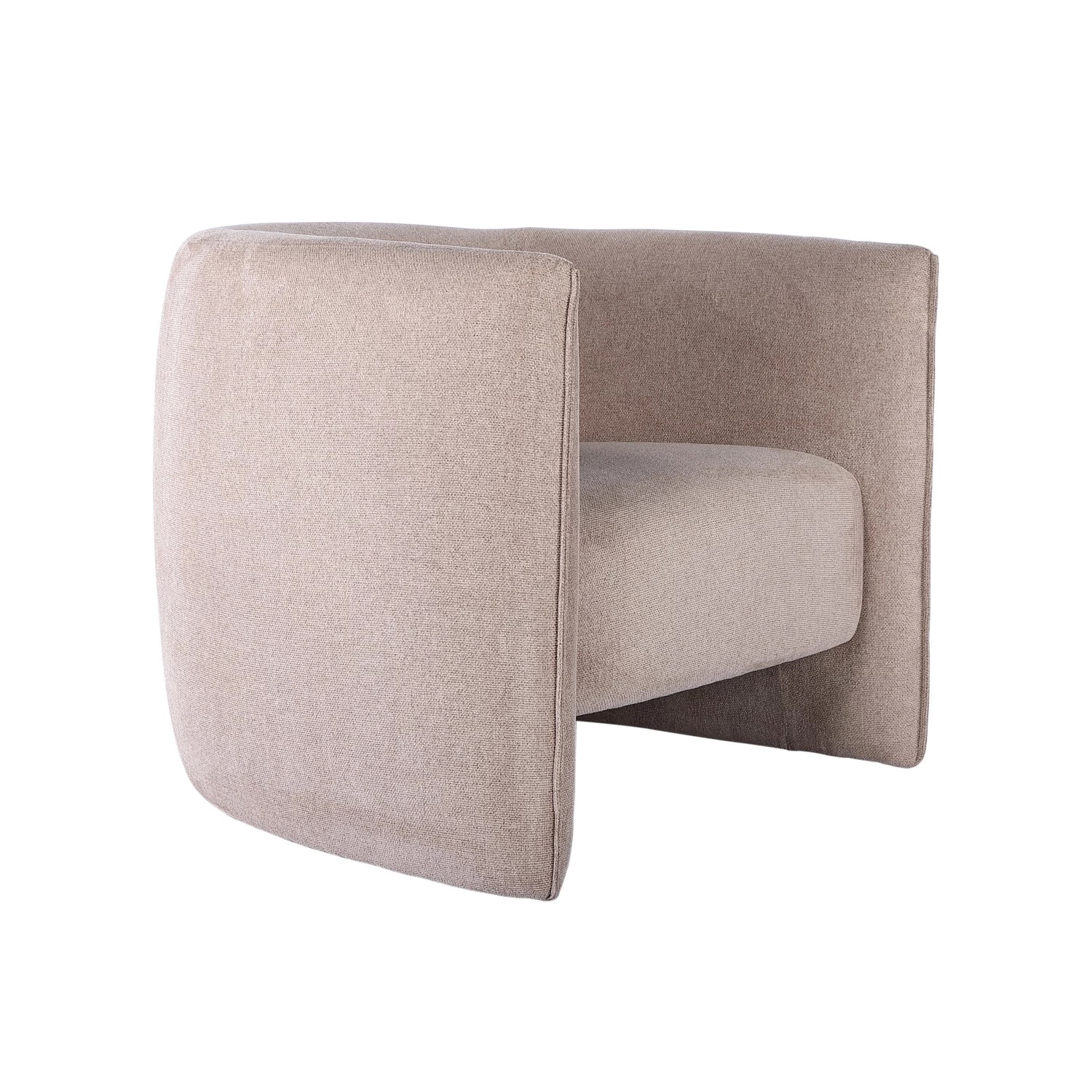 Fabric Upholstered Chair, Tauper - Image 2