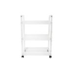 Acrylic 3-Tier Bar Cart on Casters