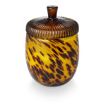 Woodfire Glass Acorn Candle