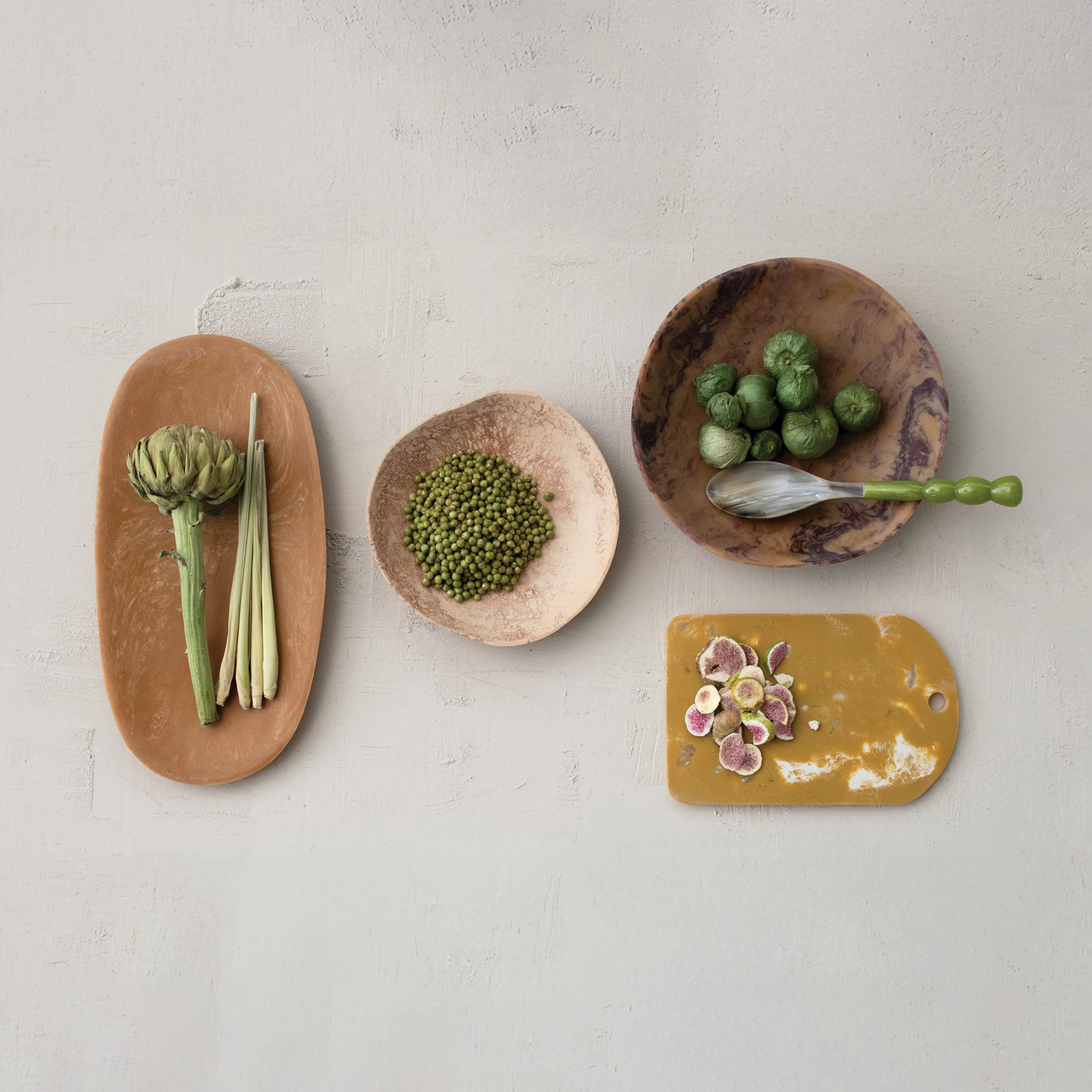 Marbled Resin Cheese/Serving Board - Image 5