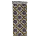 Cotton & Linen Two-Sided Table Runner with Botanical Pattern