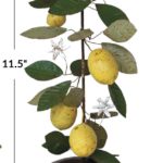 Hand-Painted Metal Vintage Reproduction Toleware Taper Holder, large