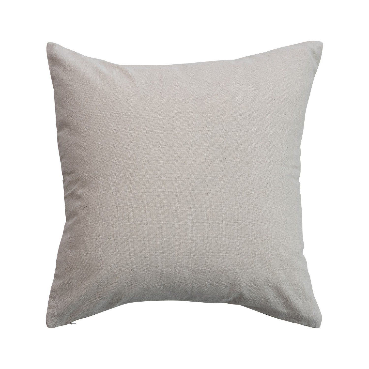 Woven Cotton Printed Pillow w/ Abstract Design & Silver Foil - Image 3