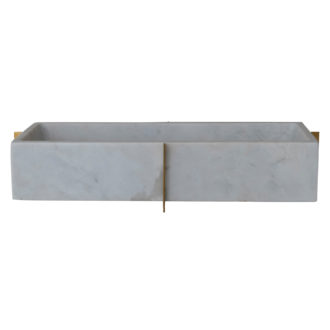 Marble Container w Removable Metal