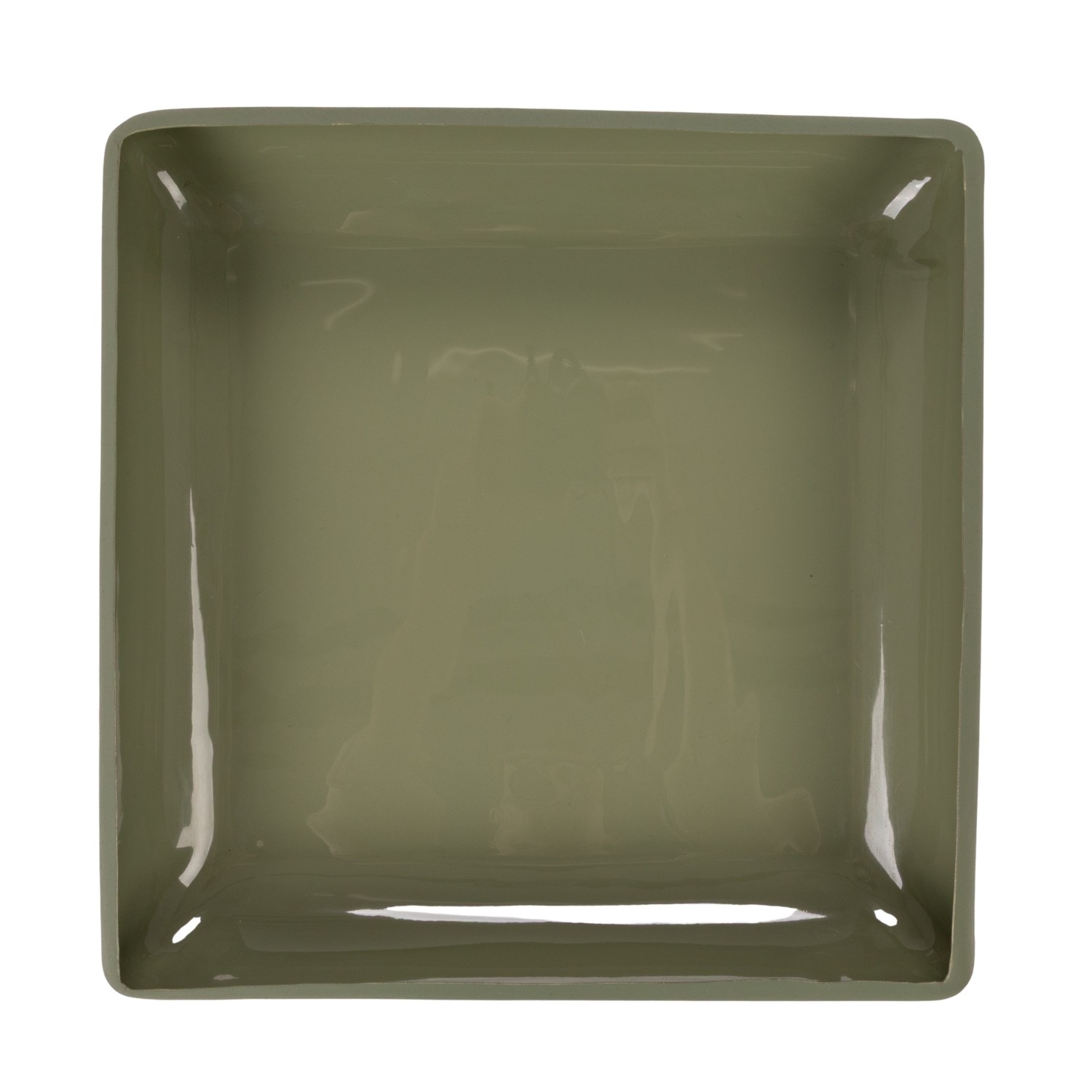 Decorative Enameled Metal Bowls set of 2 - Image 3