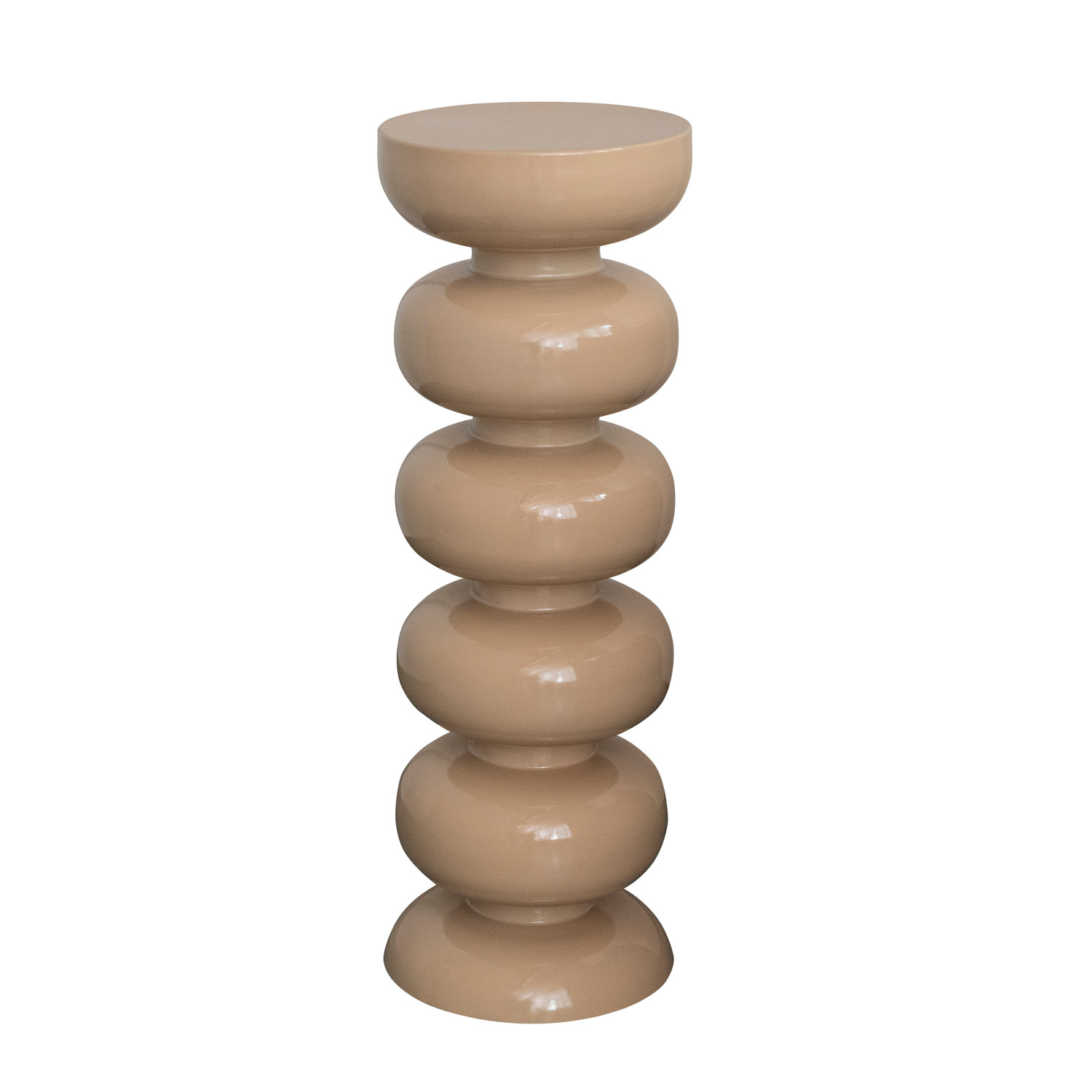 Round Enameled Metal Plant Stand/ - Image 3