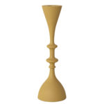 Textured Metal Taper Holder, Matte