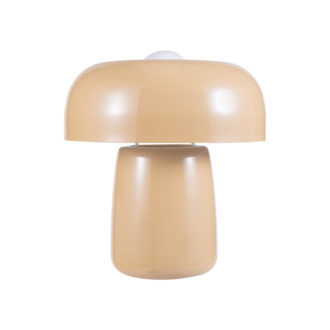 Enameled Metal Table Lamp W Exposed