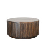 Rd Carved Mango Wood Coffee Table w