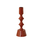 Enameled Cast Aluminum Taper Holder,