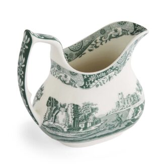 CREAM JUG 8OZ. Green Italian