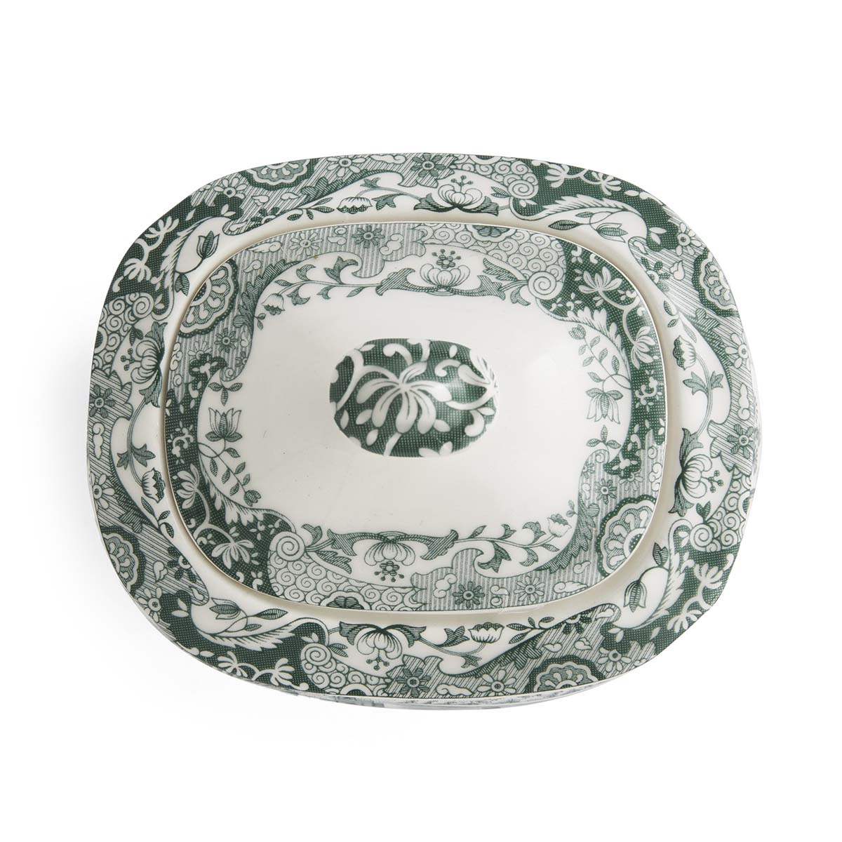 COVERED SUGAR BOWL 9OZ. Green Italian - Image 4