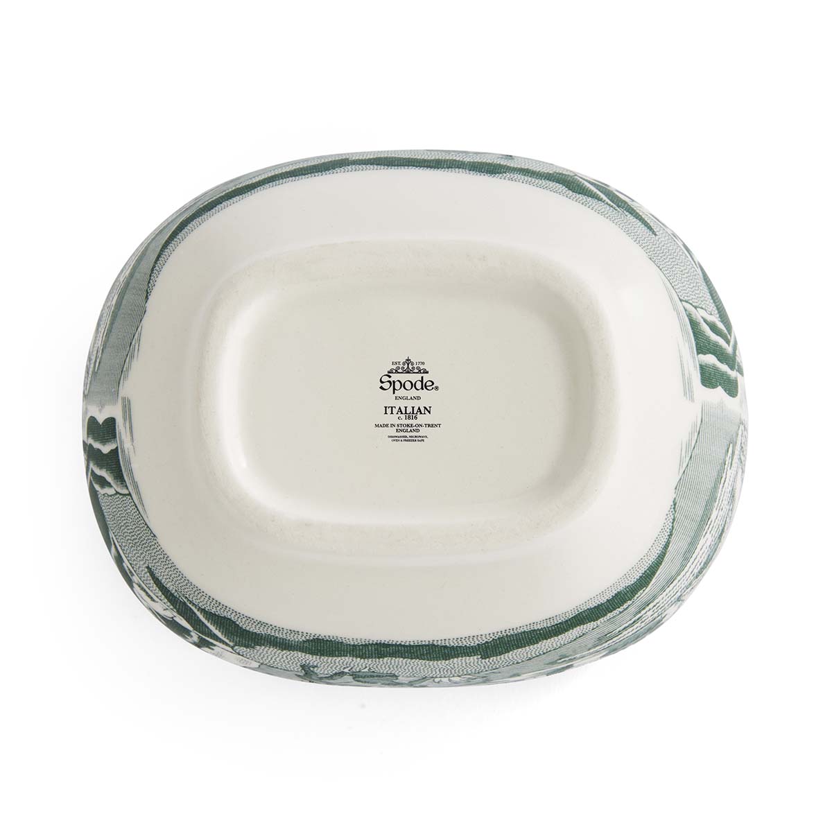 COVERED SUGAR BOWL 9OZ. Green Italian - Image 5