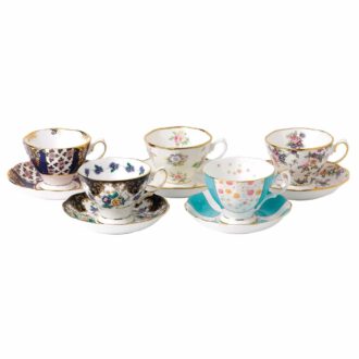 100Yrs Cup & Saucer 5PS (1900-1940) 16 40017543 / 701587269209