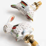 ASSORTED PORCELAIN TOPPERS (3 OF EACH)